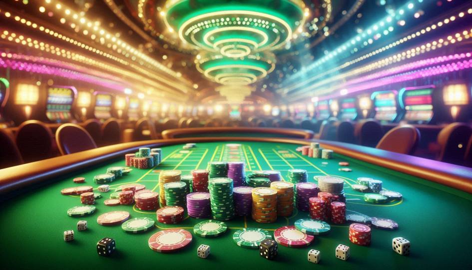 Crystalbet-ის თამაშების ლობის ზოგადი ხედი, სლოტებისა და ლაივ კაზინოს მაგიდების ილუსტრაცია